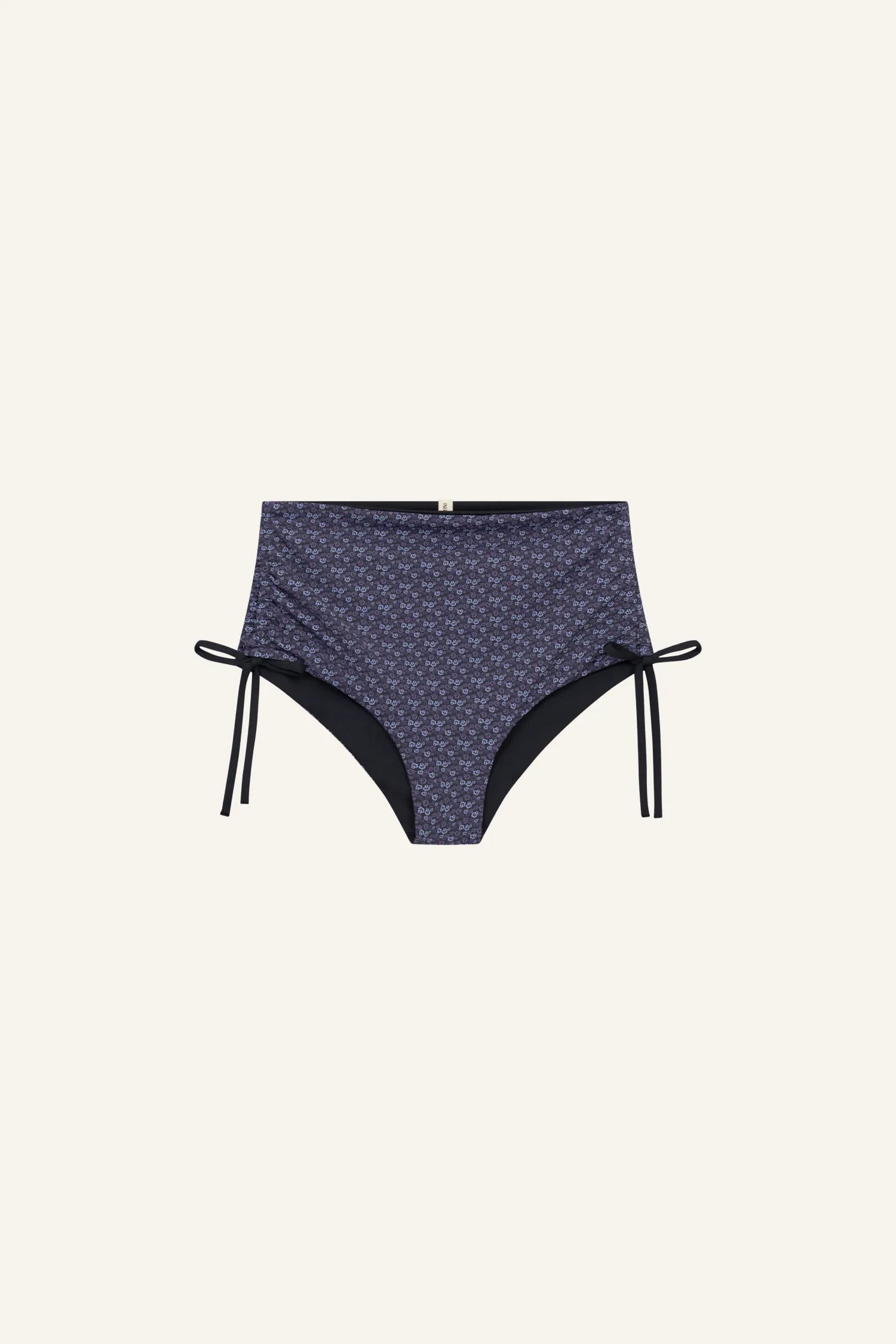 Ruffled Highwaist Fleur — lilac