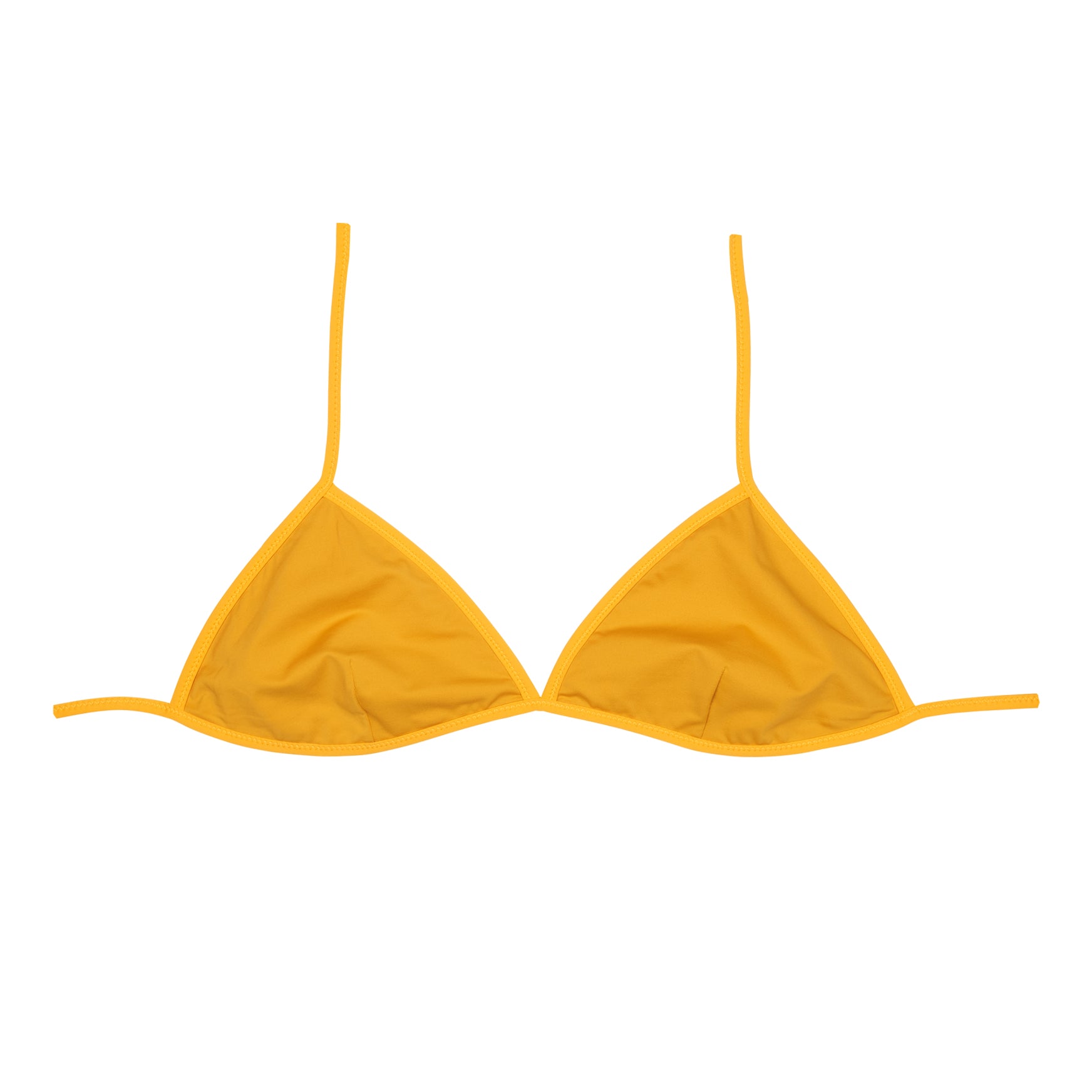 Triangle Bra '21— gold-amber