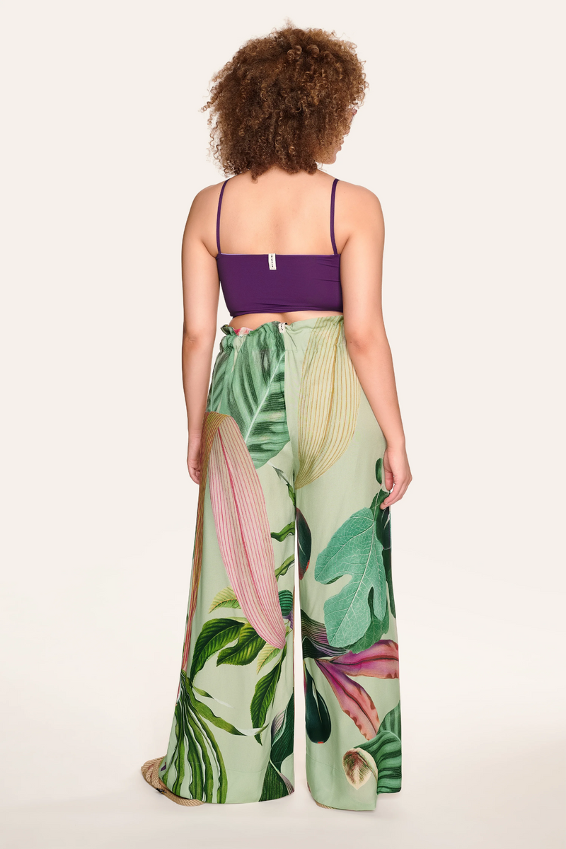 Tropical 2025 flowy pants