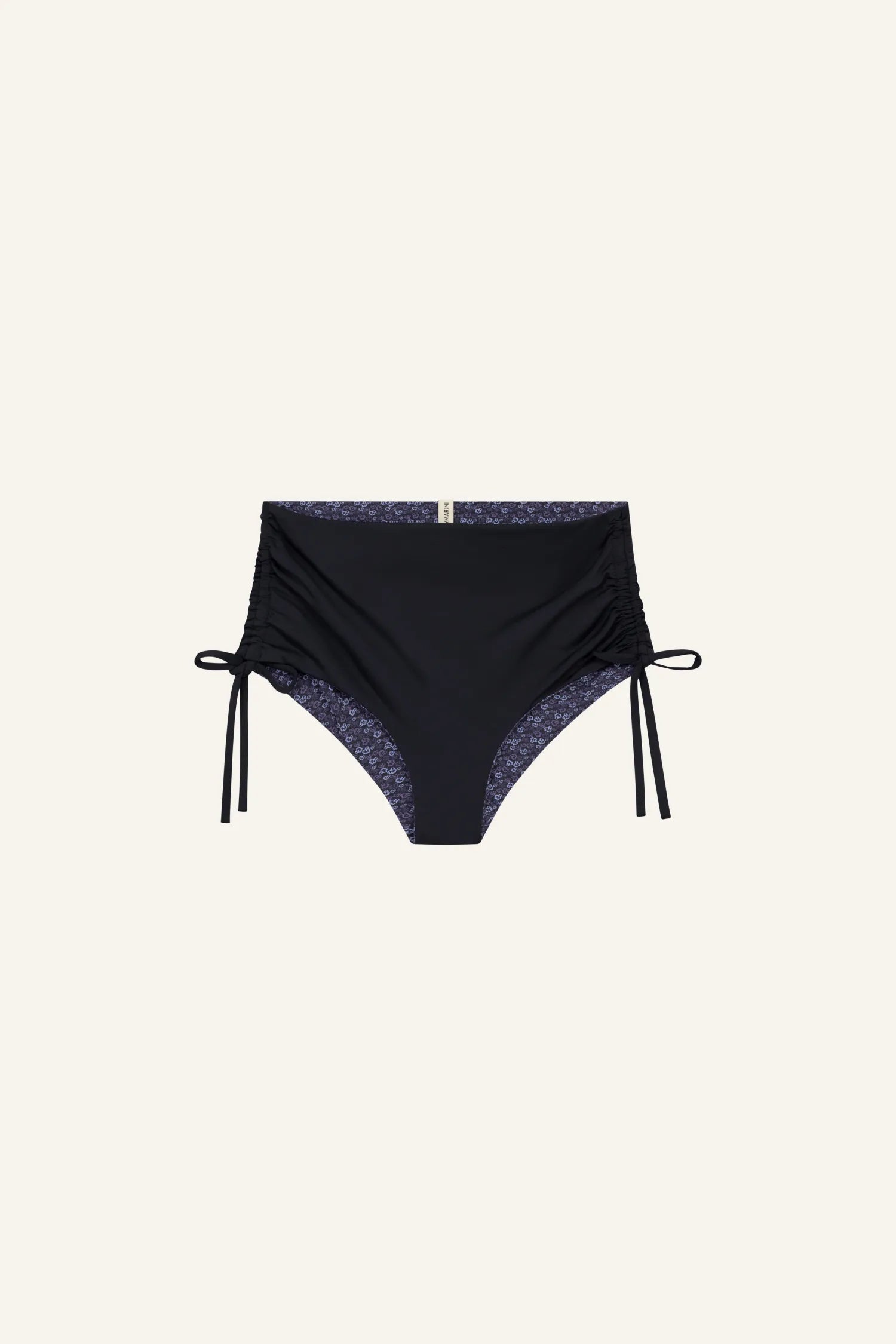 Ruffled Highwaist Fleur — lilac