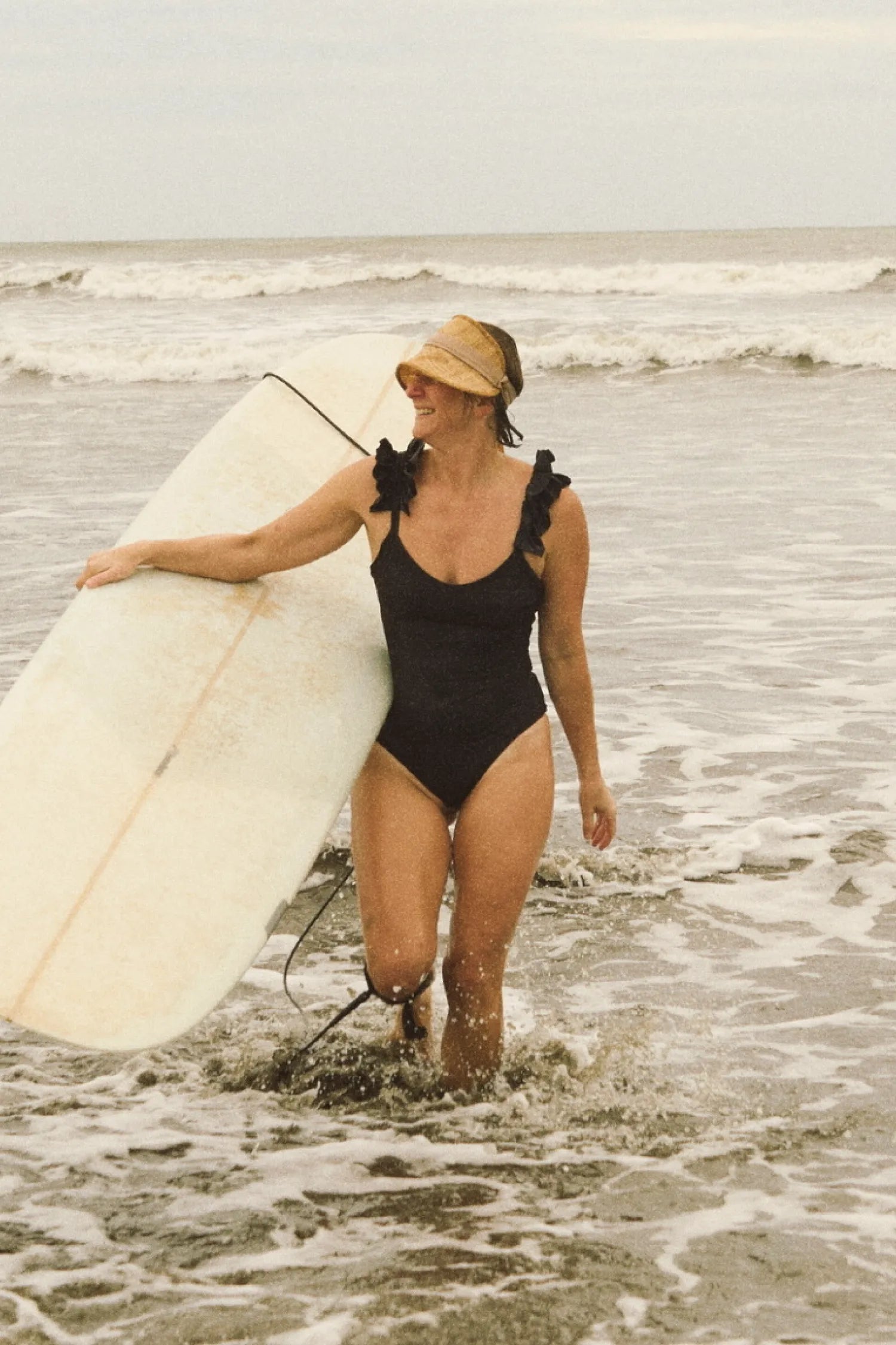 Straw Sun Visor — natural